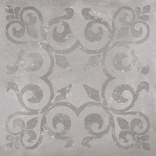 Изображение товара Керамогранит Porcelanosa Harlem Acero Deco 59.6 x 59.6 см серый