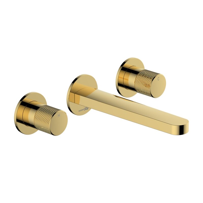 Изображение товара Смеситель для раковины WasserKRAFT Ems, золото глянцевое, 7645