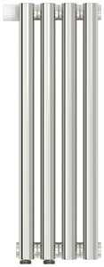 Изображение товара Радиатор стальной трубчатый Сунержа Эстет-1 EU50 4 секции хром нижнее подключение