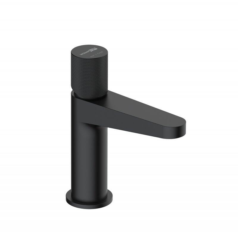 Изображение товара Смеситель WasserKRAFT Fulda черный матовый для раковины однорычажный