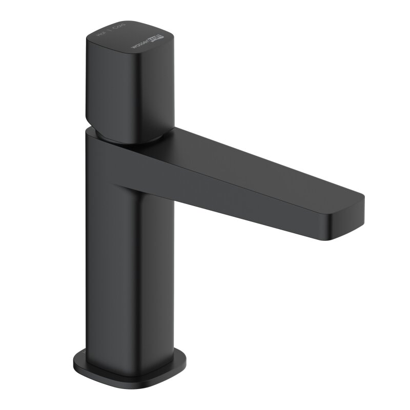 Изображение товара Смеситель WasserKRAFT Nuthe черный матовый однорычажный для раковины