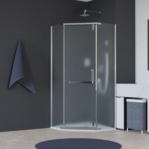 Изображение товара Душевой уголок RGW Hotel HO-081, 90 х 90 x 195 см, 350608199-21, дверь распашная, стекло матовое сатинат, хром