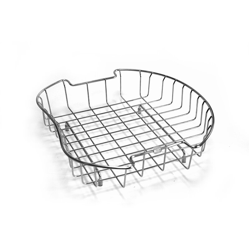 Изображение товара Коландер для сушки посуды на мойку Oulin 151 L хром нержавеющая сталь