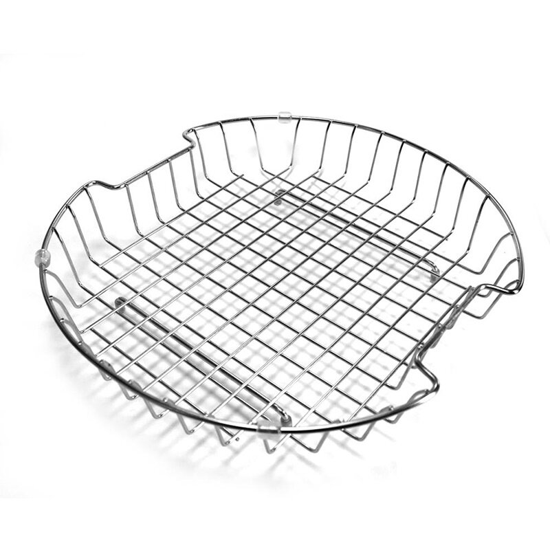 Изображение товара Коландер для сушки посуды на мойку Oulin 113 L, хром, 113 L корзина
