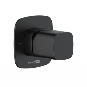 Изображение товара Смеситель для душа WasserKRAFT Nuthe, черный матовый, 9151