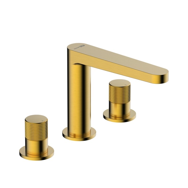 Изображение товара WasserKRAFT Schunter смеситель для раковины золото матовое 8235