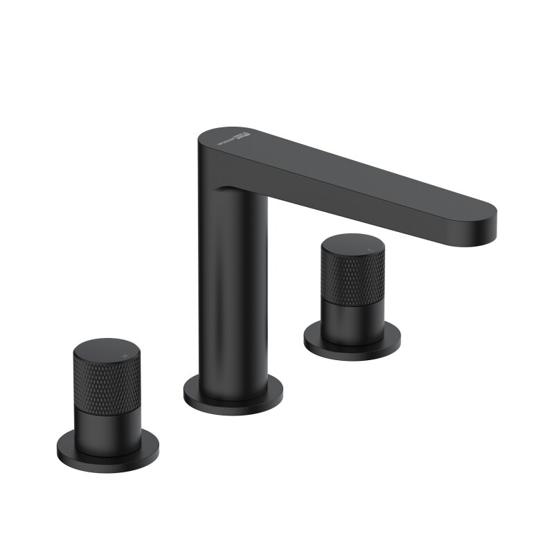 Изображение товара Смеситель для раковины WasserKRAFT Fulda, черный матовый, 5235 Изображение товара Смеситель для раковины WasserKRAFT Fulda, черный матовый, 5235