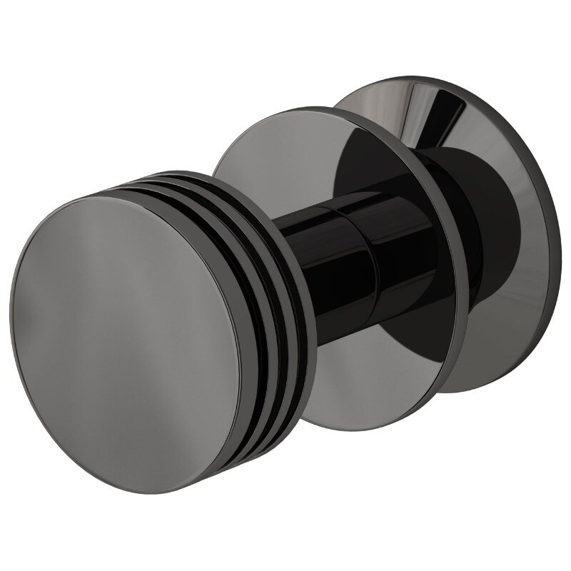 Изображение товара Вешалка для полотенцесушителей Сунержа Каньон, цвет черный хром, 01-2010-0003