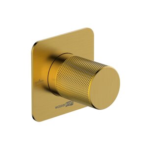 Изображение товара Переключатель потоков WasserKRAFT Schunter, на 2 потребителя, матовое золото, A306