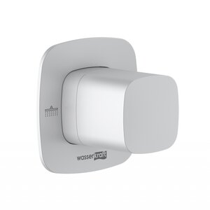 Изображение товара Переключатель потоков WasserKRAFT Saale, на 2 потребителя, белый матовый, A266