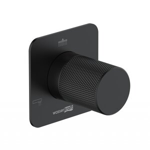 Изображение товара Переключатель потоков WasserKRAFT Fulda, на 3 потребителя, черный матовый, A300