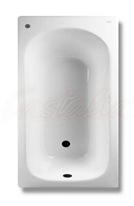 Изображение товара Чугунная ванна Castalia 120 х 70 см, белая