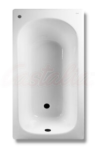Изображение товара Чугунная ванна Castalia 130 x 70 см, белая, V0000081