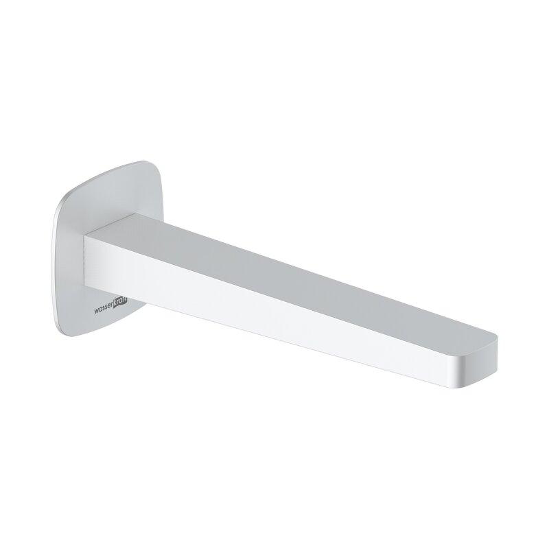 Изображение товара Излив для ванны WasserKRAFT Saale, настенный, белый матовый, A316