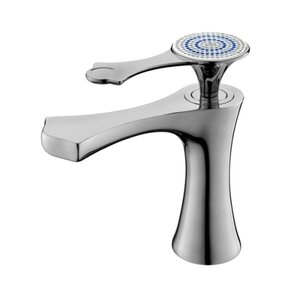 Изображение товара Смеситель для раковины Bronze de Luxe Yasmina 800/B02, цвет хром