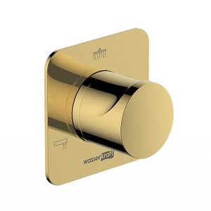 Изображение товара Переключатель потоков WasserKRAFT Neckar на 3 потребителя золото глянцевое A278