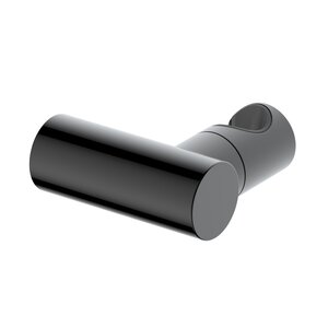 Изображение товара Держатель для лейки WasserKRAFT A320 настенный поворотный черный глянец