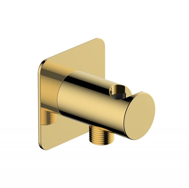 Изображение товара Шланговое подключение WasserKRAFT Neckar с держателем для лейки золото глянцевое A280