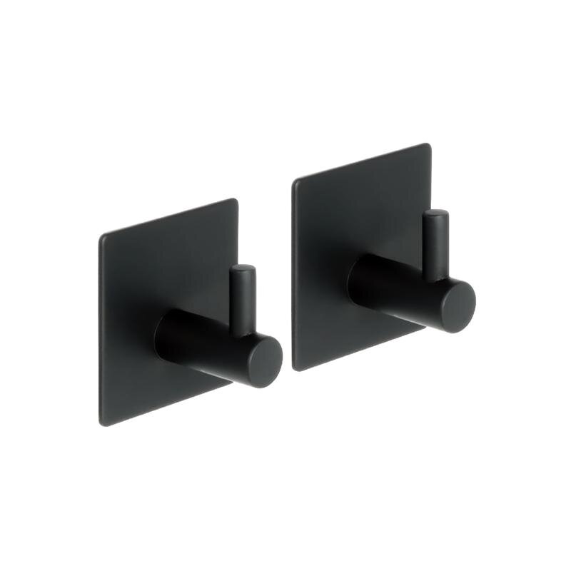 Изображение товара Крючок одинарный Fixsen Practica FX-560A, 2 штуки, черный