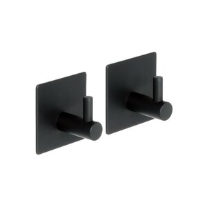 Изображение товара Крючок одинарный Fixsen Practica FX-560A, 2 штуки, черный