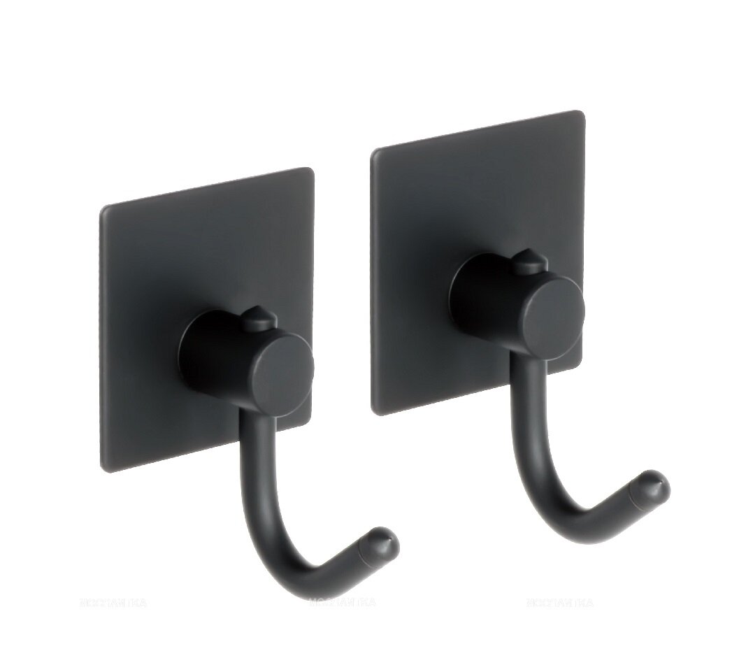 Изображение товара Крючок одинарный Fixsen Equipment FX-560B черный, 2 штуки