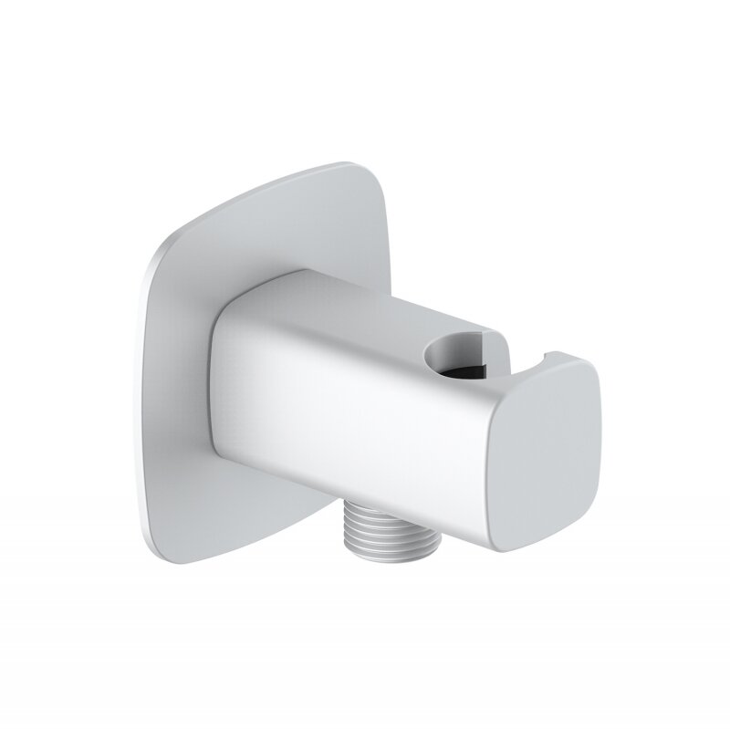 Изображение товара Шланговое подключение WasserKRAFT Saale с держателем для лейки белый матовый A328