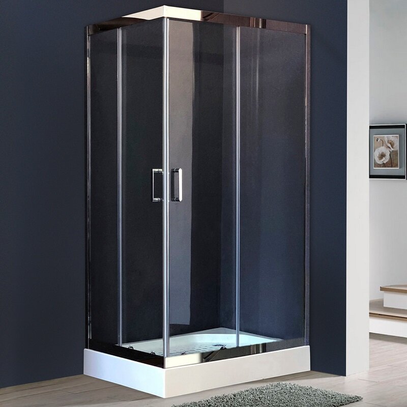 Изображение товара Душевой уголок Royal Bath HPD 110 x 90 х 200 см, стекло прозрачное, профиль хром, RB9110HPD-T-CH