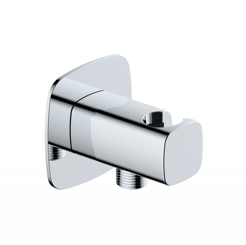 Изображение товара Шланговое подключение WasserKRAFT Naab с держателем для лейки хром A326