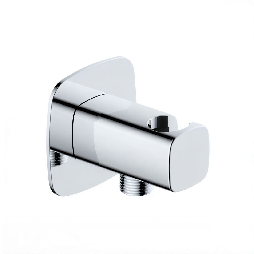Изображение товара Шланговое подключение WasserKRAFT Naab, с держателем для лейки, хром, A326