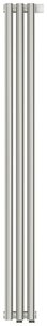 Изображение товара Радиатор стальной трубчатый Сунержа Эстет-00 EU50, ширина 15 см, высота 120 см, 3 секции, нижнее подключение левое EU50/правое EU50, хром, 00-0322-1203
