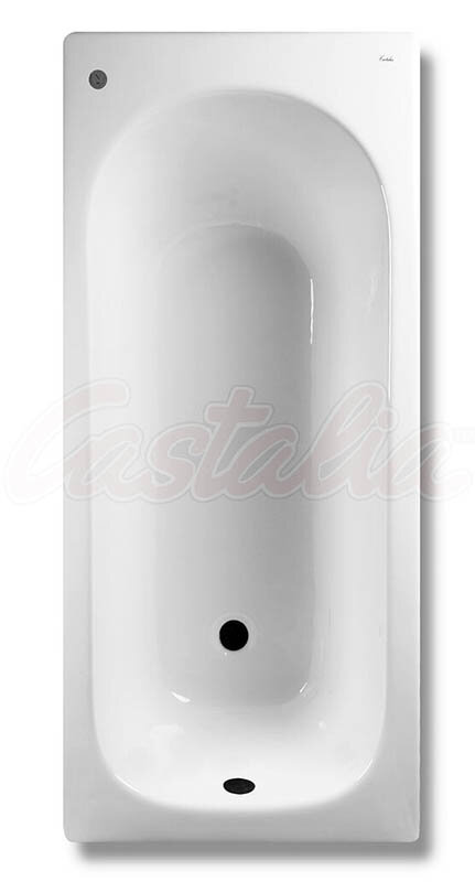 Изображение товара Чугунная ванна Castalia 170х70 см белая с регулируемыми ножками