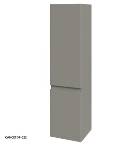 Изображение товара Пенал подвесной Caprigo Forte 35 см серый сансет с двумя дверями