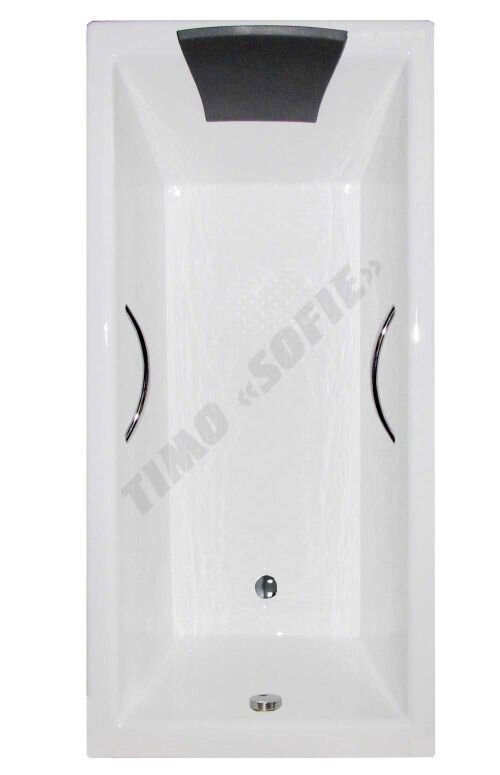 Изображение товара Чугунная ванна Timo Sofia 170x75 см с ручками и антикоррозийным покрытием