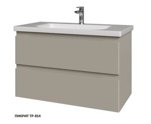 Изображение товара Тумба под раковину Caprigo Forte 90 см подвесная, серый (пикрит TP-814), 36113-TP-814