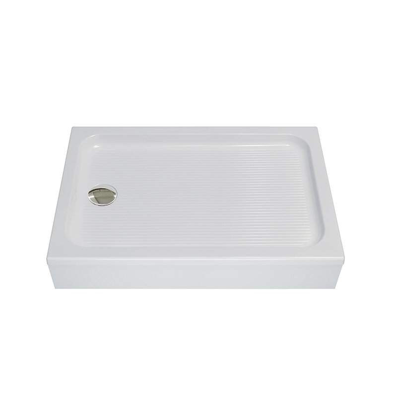 Изображение товара Душевой поддон Niagara Nova 100х80 см белый акрил средний бортик