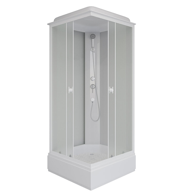 Изображение товара Душевая кабина Niagara Promo 90x90 с раздвижными дверями и тропическим душем