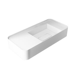 Изображение товара Раковина Vincea, 120 x 40 см, подвесная, искусственный камень, цвет белый матовый, VWB-6S412MW