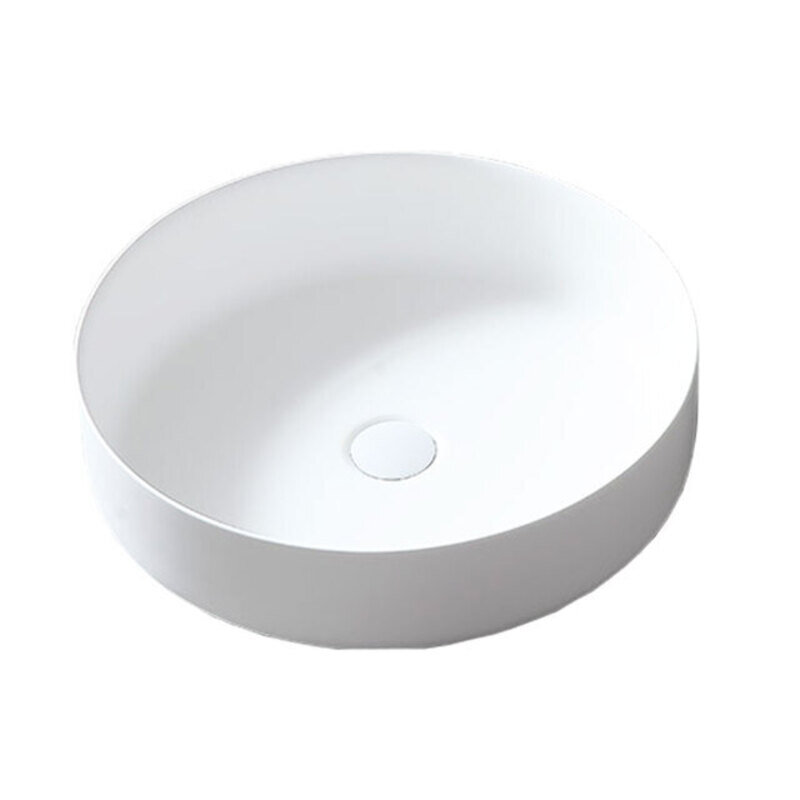 Изображение товара Раковина Vincea 45х45 см, накладная, искусственный камень, белый матовый VBS-6S16MW