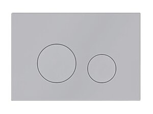 Изображение товара Клавиша смыва Elsen E11, кнопки круглые, хром сатинированный, E11.satine