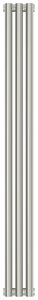 Изображение товара Радиатор стальной трубчатый Сунержа Эстет-0, ширина 15 см, высота 120 см, 3 секции, боковое подключение, хром, 00-0331-1203