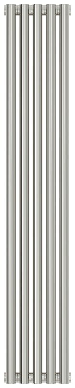 Изображение товара Стальной радиатор стальной трубчатый Сунержа Эстет-0, 5 секций, боковое подключение, хром