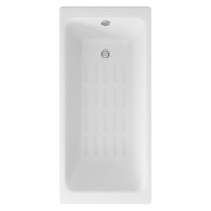 Изображение товара Ванна чугунная Delice Parallel DLR220503-AS 150х70 см белая с антискользящим покрытием