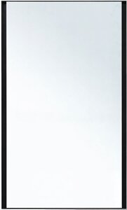 Изображение товара Зеркало Allen Brau Infinity 60 см, с подсветкой, с сенсорным выключателем, черный, 1.21019.BL