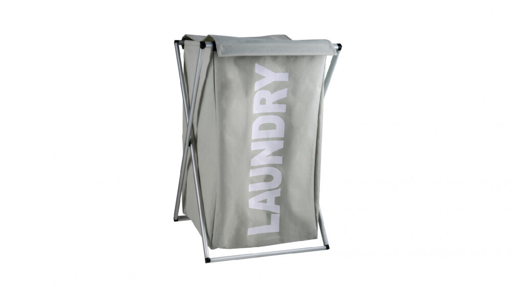 Изображение товара Корзина для белья Fixsen Loft Style FX-1023 80 л складная серый для дома