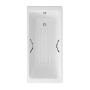 Изображение товара Чугунная ванна Delice Parallel 150х70 см с антискользящим покрытием