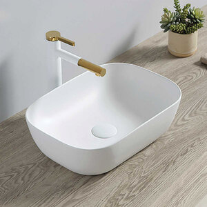 Изображение товара Раковина Vincea, 50 х 40 см, накладная, цвет белый, VBS-101