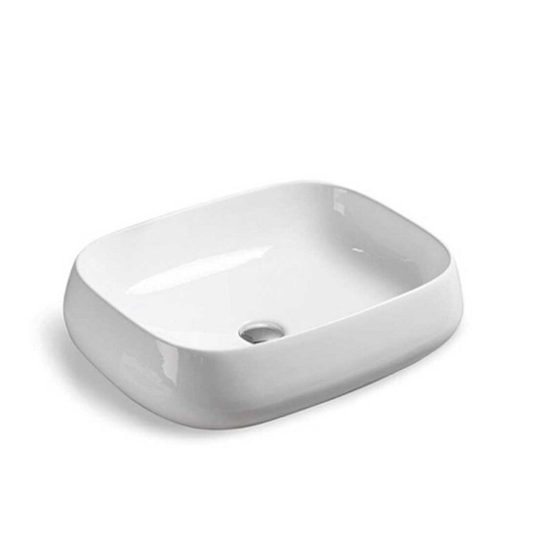 Изображение товара Раковина Vincea 56x42 см накладная белая VBS-107 для ванной