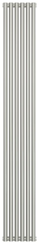 Изображение товара Радиатор стальной трубчатый Сунержа Эстет-00, ширина 30 см, высота 180 см, 6 секций, боковое подключение, хром, 00-0332-1806