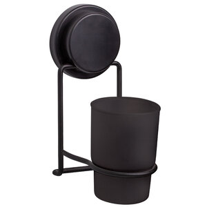 Изображение товара Подстаканник Fixsen Magic Black FX-45006 черный матовый настенный на монтажной ленте