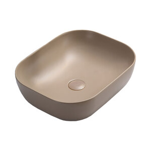 Изображение товара Раковина Vincea накладная 50 х 40 см капучино матовый VBS-101MC